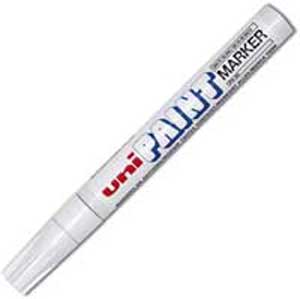 popisovač UNI MARKER PX20-bílý/ 2,2-2,8mm, lakový