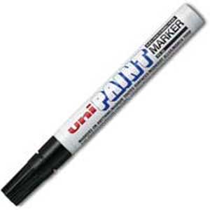 popisovač UNI MARKER PX20-černý/ 2,2-2,8mm, lakový