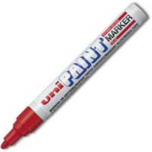 popisovač UNI MARKER PX20-červený/2,2-2,8mm, lakový