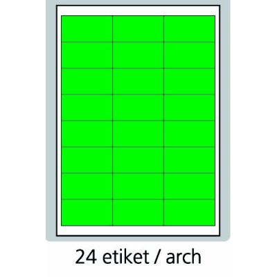 etikety LAS 70x36/100 signální