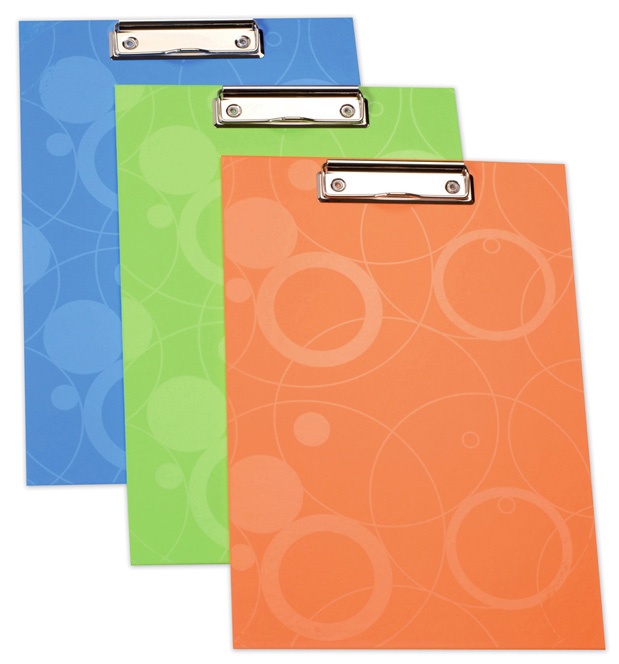 podložka s klipem A4 NEO COLORI oranžová