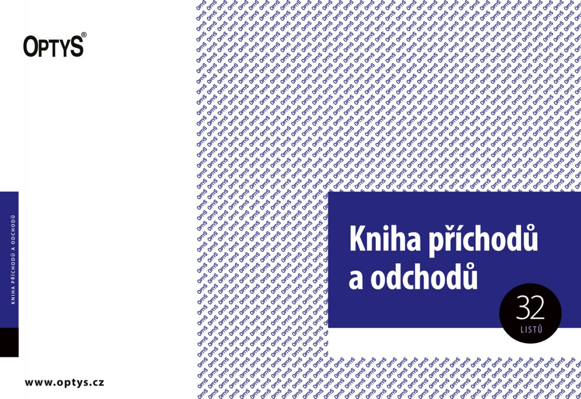 kniha příchodů a odchodů A4 - 32lst / 1269