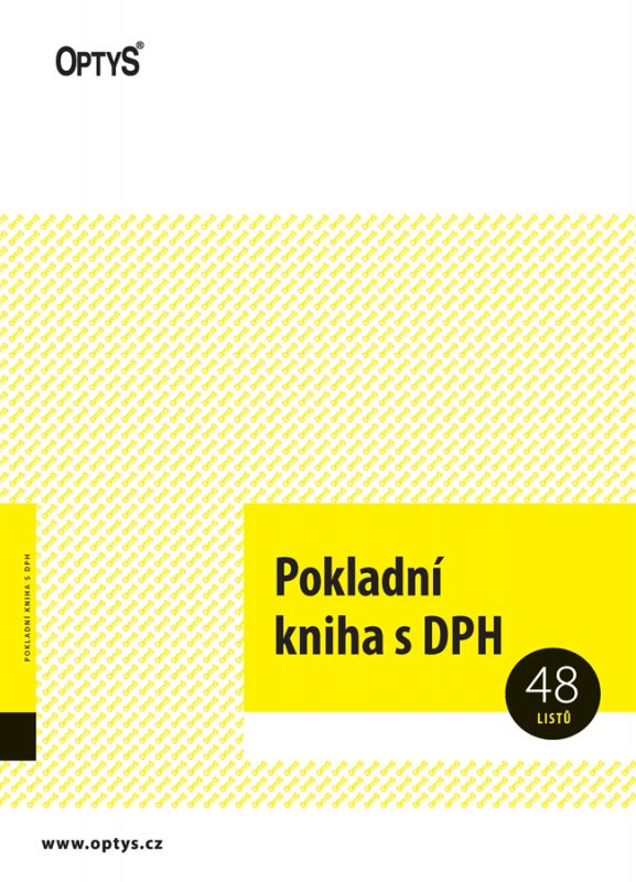 pokladní kniha s DPH / 1011