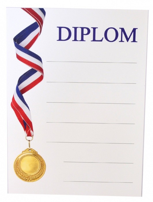 Diplom A5, trikolora