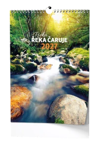 Nástěnný kalendář - Řeka čaruje - A3