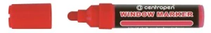 popisovač 9121 křídový červený- stopa 3-4mm 