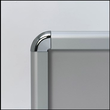 kliprámeček aluminium na plakáty A4/ 210x297mm oblé rohy