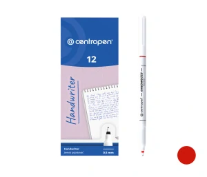 popisovač 2551 grafický liner červený