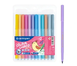 popisovač 7550/12 sada pastelová sada