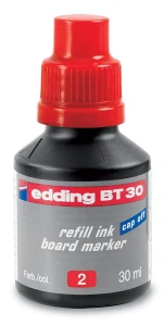 inkoust edding BT 30 červený na tabule